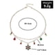 thumbnail image 2 of Collar con colgante de árbol de Navidad de cristal con campanas de colores delicados para mujeres y hombres, joyería de regalo de fiesta de clavícula de Navidad a la moda Sincero  Hogar, 2 of 5