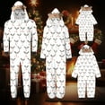 thumbnail image 5 of Lopecy-Sta Matching Family Christmas Onesie Pajamas – Holiday Hooded Jumpsuit Sleepwear Pjs for Kids Xmas Loungewear for Children, 5 of 8