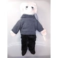 thumbnail image 3 of Little Thinkers Novelty Stuffed Animals & Plush Toys, Plush Gray, 9" x 6" x 3", 8.96 oz, 3 of 4