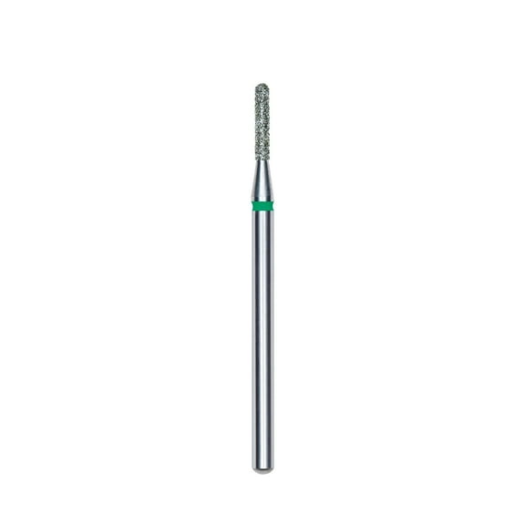 Staleks Pro Diamond Nail Drill Bit, Rounded Green, 1 Piece