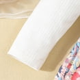 thumbnail image 6 of HCNTES Baby Girl Clothes Fall Winter Girl's Long Set Graphic Tees T Shirt Shorts Two Piece Outfits Vacation Clothes, 6 of 9