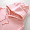 thumbnail image 5 of Towmus Hoodies for Women Cat Print Sweatshirt Oversized Pullover Fall Fleece Womens Tops with Pocket, 5 of 6