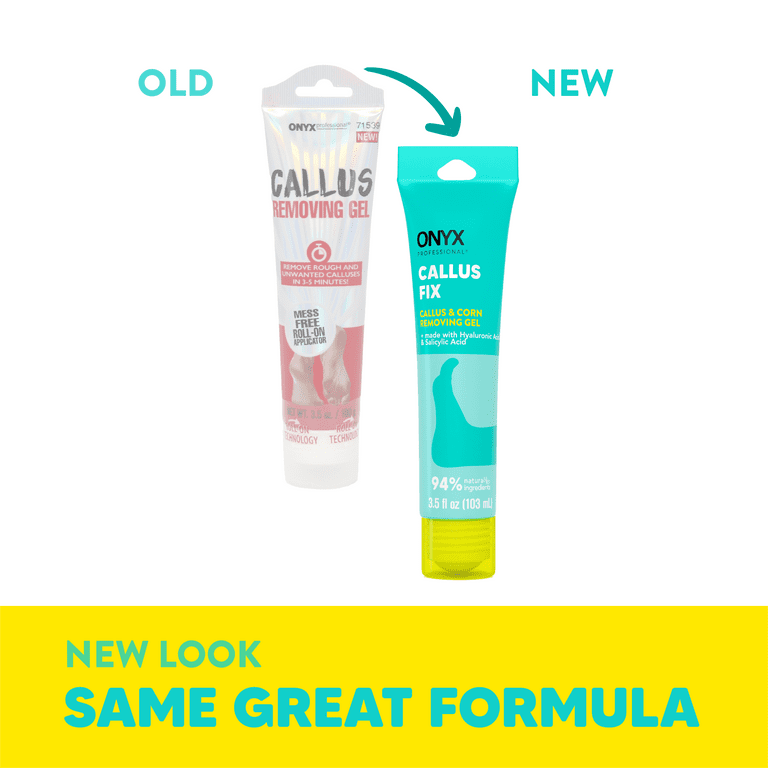 Onyx Professional Callus Removing Gel with Roll-on Applicator, 3.5 oz