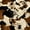 Brown, variant on Cow Velboa Faux Fur Fabric - Sold by The Yard - 58"/ 60" (1 Yard, Black White)