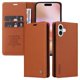 thumbnail image 1 of Funda para iPhone 16 Plus Estuche de Cuero PU Tipo Cartera con Ranuras para Tarjetas y Cierre Magnético, 1 of 5