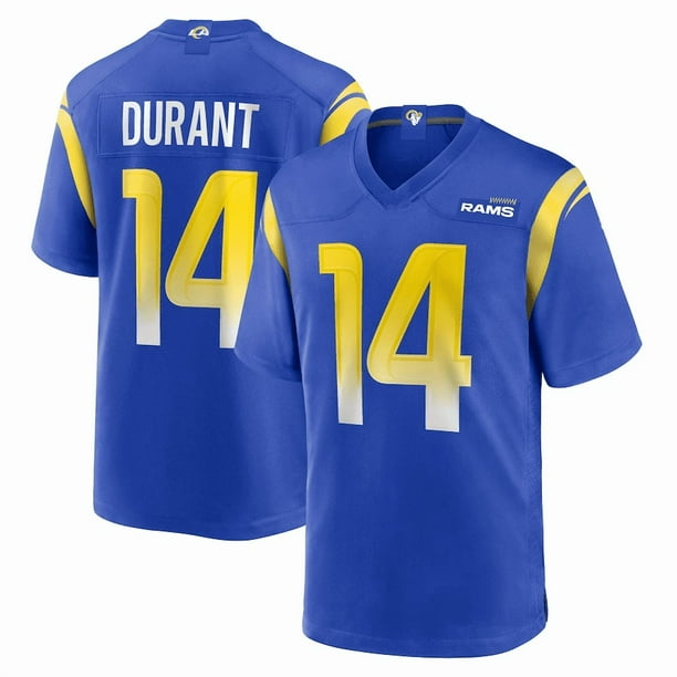 Camiseta de fútbol americano para hombre de #14 Cobie Durant
