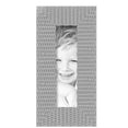 thumbnail image 2 of ArtToFrames 4" x 14" Steel Ripple Brushed Picture Frame, 4x14 inch Silver Wood Poster Frame (WOM-5269),  Pack, 2 of 7