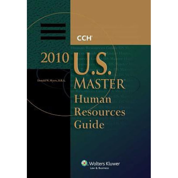 Pre-Owned U.S. Master Human Resources Guide, 2010 (Paperback) 0808022660 9780808022664