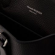 Alexander Mcqueen Men's The Edge Medium Shopper Bag - Leather - Black Black
