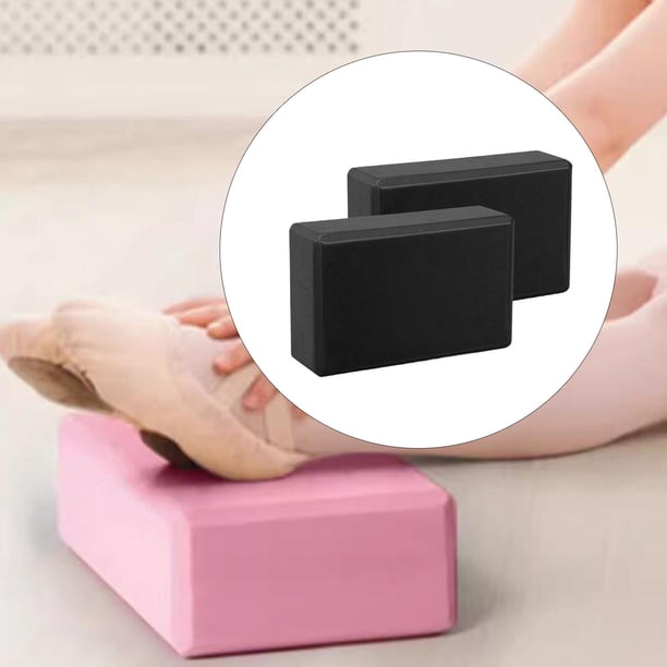 Lot de 2 blocs de yoga Eva ultra légers pour exercices de yoga, pilates