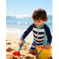 thumbnail image 4 of Bañador Uideazone Baby de manga larga UPF 50+ azul 6-12M, 4 of 8
