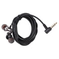 thumbnail image 5 of Wired Earphone Type C 3.5mm Noise Cancelling Headphones with Microphone for Most Smartphones and ComputersElbow 3.5mm Black Fish Scale Line, 5 of 8