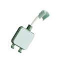 thumbnail image 3 of Cateissary Soporte para cabezal de ducha Soporte ajustable para cabezal de ducha de 20 mm Soporte para baño montado en la pared con gancho, verde Type3 NO3 Cateissary HA005364-02, 3 of 6