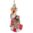 thumbnail image 2 of Sloth on Candycane Ornament 5", 2 of 3