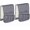 Gray, variant on 2Pcs Non-Slip Couch Sofa Chair Armrest Organizer, 5 Pockets Armchair Caddy, Smart Phone, Book, Magazines, Ipad, TV Remote Control Holder