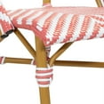 thumbnail image 4 of Furniture of America Acti Modern Aluminum Patio Dining Chair in Pink, 4 of 8