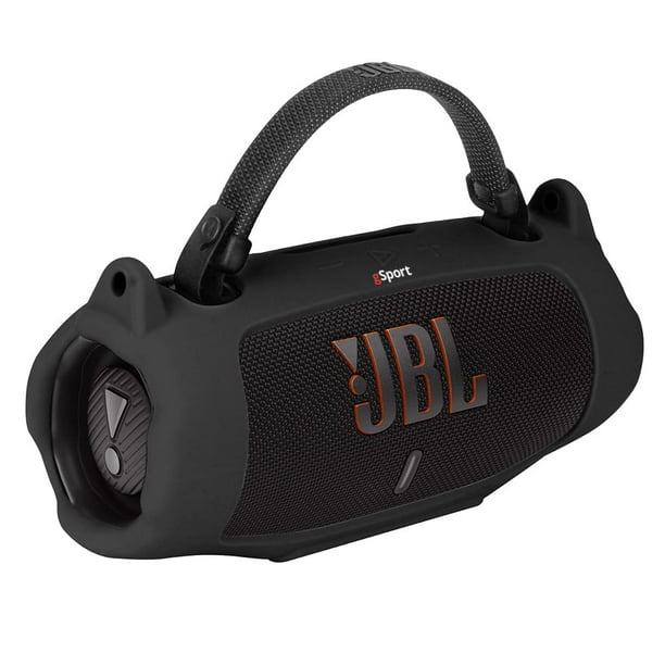 Parlante portátil JBL Charge 6 impermeable con funda de silicona