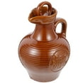 thumbnail image 6 of 2 Count Clay Jug Beer Dispenser Wine Pot for Home Serving Container Ceramics Pitcher Portable Handle Drinks, 6 of 6