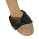 thumbnail image 3 of Sandalias Planas Senadas Mujeres Con Cuero Suave para Interiores Al Aire Libre, 3 of 8