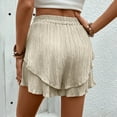 thumbnail image 3 of Kureaily Women Summer Shorts Elastic Waist Shorts Casual Wide Legs Shorts With Pockets, 3 of 5