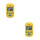 thumbnail image 3 of Mini metrónomo digital Methold con clip LCD y afinador para guitarra ukelele bajo violín Amarillo 2piezas, 3 of 6