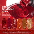 thumbnail image 2 of Set de esmaltes en gel Beetles, 6 x 7,5 ml, purpurina roja, naranja y dorada, 2 of 7