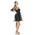 thumbnail image 2 of Vestido de tul con lunares Roman Fashion/Juvenil, 892 (Negro) negro G, 2 of 6