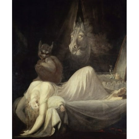 The Nightmare (The Incubus) 1781-82 Henry Fuseli (1741-1825Swiss) Freies Deutsches Hochstift Frankfurt-am-Main Canvas Art - Henry Fuseli (18 x 24)