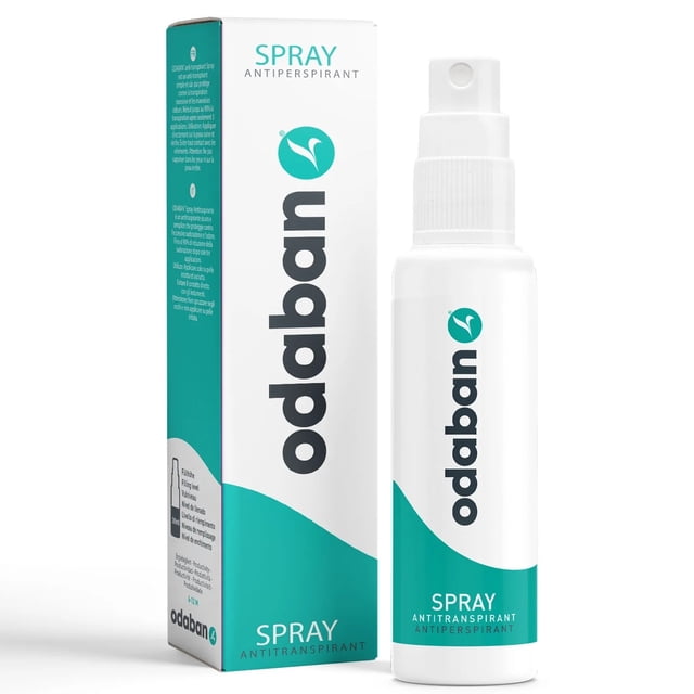 Antitranspirante Odaban Spray 30ml Unisex -Sudoración Excesiva Corporal Hiperhidrosis / HYPERsolutions