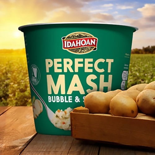 Idahoan Mash Bubble & Squeak Pot 55g, British Import (Pack of 2)