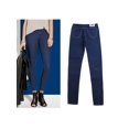 thumbnail image 6 of Women'S Large Size Skinny Jeans Pencil Pants Washed High Waist Skinny Pants Dark Blue XXL, 6 of 9