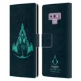 thumbnail image 1 of Head Case Designs Officially Licensed Assassin's Creed Valhalla Compositions Crest And Male Eivor Leather Book Wallet Case Compatible with Samsung Galaxy Note9 / Note 9, 1 of 6