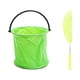 thumbnail image 1 of Bewildely Barriles de red de pesca para niños, cubo de pescado portátil, red retráctil, juego interactivo, juguete de jardín, Color aleatorio Juegos de césped Verde, 1 of 6
