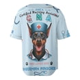 thumbnail image 2 of Just a Certified Nursing Assistant Cna Who Loves Her Doberman Pinscher All Over Print 3D Baseball Shirt Doberman Dog Lover Gifts Softball Sport - 00003, 2 of 6