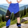 thumbnail image 7 of Xdegoge Convertible Hiking Pants for Girl Boys Quick Dry Outdoor Sports Trousers with Detachable Legs, Waterproof & Breathable, Camping and Skiing, 7 of 7