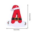 thumbnail image 4 of Fwttom Christmas Letter Ornaments - Exquisite Acrylic Hanging Personalized Christmas Ornaments, Holiday Party Decor for Xmas Tree Garland Wreath, 3.9 inch, Red, 4 of 4