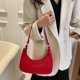 thumbnail image 2 of Sywqhk Bolso Pequeño Para Axila De Charol De Color Sólido Para Mujer (Rojo) Sywqhk Para estrenar, 2 of 9