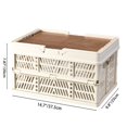 thumbnail image 2 of Hovmgk Outdoor Stacked Storage Box, Foldable Camping Organizer, Portable Delivery Tray, With Foldable Table Water-Proof, Outdoor Camping Supplies, Picnic/Fishing Gear Storage for Campers, 2 of 3