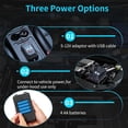 thumbnail image 3 of 2 Pack Ultrasonic Rodent Repellent for Car Engine, Plug-in Under Hood Mouse Repeller for Garage and Indoor Use, Black, 3 of 6