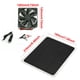 thumbnail image 4 of Bearachild Ventilador alimentado por energía Solar interfaz USB extraíble verano reemplazo multifuncional invernadero Pet House Yacht ventilador Jardín y Patio, 4 of 6