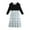 Sky Blue#028, variant on LTTVQM Long Sleeve Dresses for Girls 4-5 Fall Casual Floral Print Holiday Dress Tiered Cute Ruffle Crew Neck Trendy Waist Maxi Dresses Green 4-5 Years