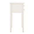 thumbnail image 4 of Safavieh Cindy Poplar Wood End Table in White, 4 of 4