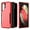 Red/Black, variant on for Galaxy S22 Ultra Case, Defender Case Compatible with Samsung Galaxy S22 Ultra Case, Hybrid Heavy Duty Military Grade Full-Body Drop Shockproof Dustproof 3-Layers Rugged Protective Cover,Green/Pink