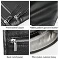 thumbnail image 3 of Bolsos pequeños cruzados de piel sintética para mujer, bolsos de hombro con múltiples bolsillos con cremallera., 3 of 7