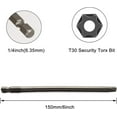 ZAGHNRENJ Torx Screwdriver Bits, 1/4 Inch Hex Shank Screwdriver Bits