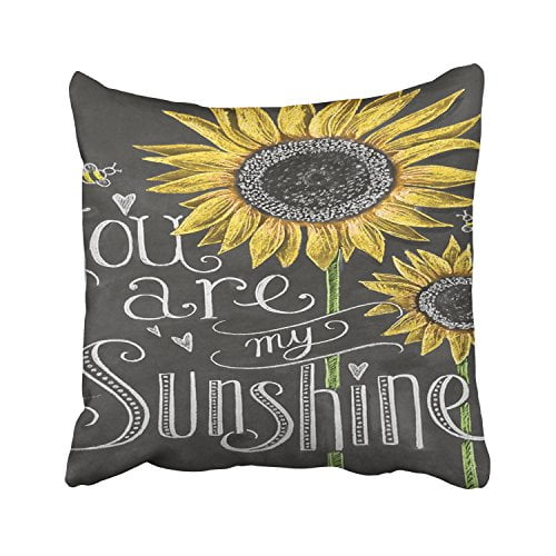 18x18 Multicolor Cool Mom Sunshine Baseball Girls Mother Designs Cute Softball Sunflower Gift for Sports Flower Lover Women Throw Pillow