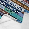 thumbnail image 3 of LHSHID Personalized Blanket to my amazing son from mom & dad Believe in yourself and remember to be awesome Blankets for Family Birthday Christmas Decoration Gift for son, 3 of 4