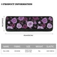 thumbnail image 4 of Yuyamidu Purple Rose Refrigerator Door Handle Cover, Anti-Scratch Fridge Oven Microwave Handle Protective Cover for Indoor Decoration, Refrigerator Handle Covers Set of 4, 4 of 7