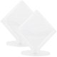 thumbnail image 2 of Clear Acrylic Napkin Holders – 2 Pack Stylish Tabletop Storage Stands for Home, Restaurant, Kitchen, Bar & Event Dining Decor, 2 of 5