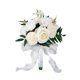 thumbnail image 4 of Ramo de novia Flores de boda Centros de mesa Elegantes flores artificiales para Blanco, 4 of 9